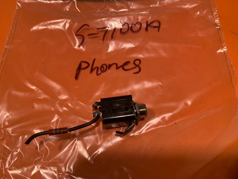 Sherwood S-7100A Stereo Receiver Parting Out Headphone Jack gallery