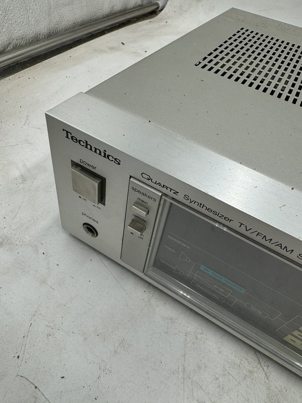 Technics SA-350 Quartz Synthesizer TV/FM/AM Stereo Receiver Untested gallery