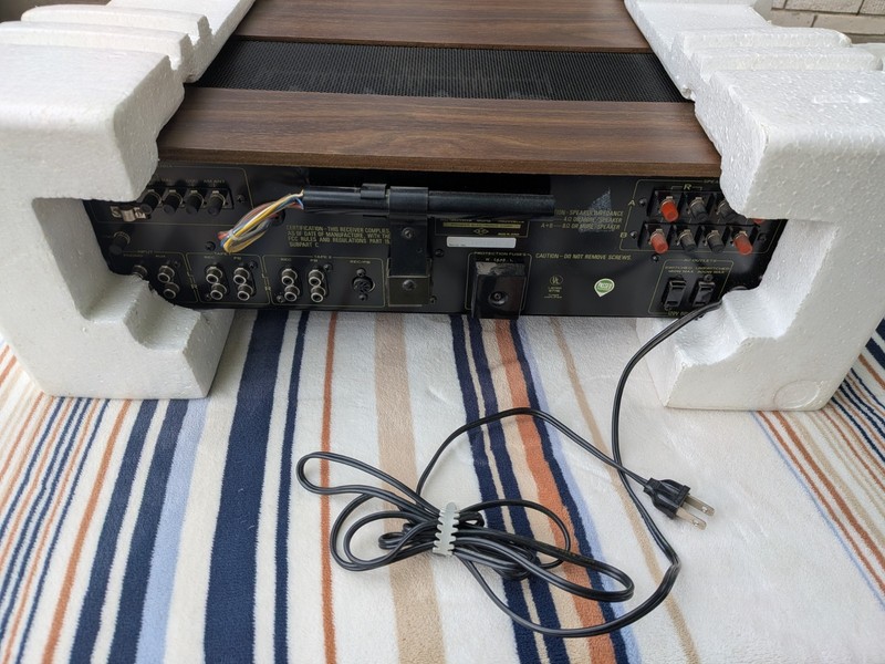 Pristine Pioneer SX-636 Vintage Stereo Receiver w/ Original Box, Foam, Documents gallery