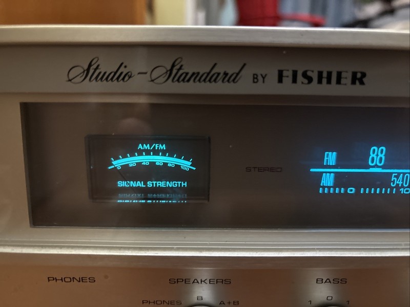 Fisher Studio-Standard Stereo Receiver 120V Vintage, Part #RS-1022 gallery