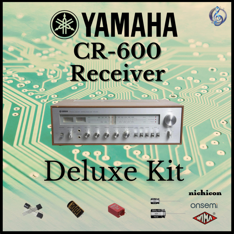 Yamaha CR-600 Receiver Deluxe Upgrade Kit Genuine Parts Restoration