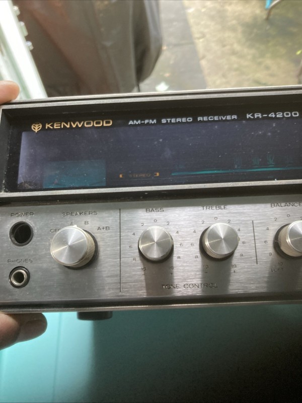 Vintage Kenwood KR-4200 19W AM/FM Stereo Receiver, 1973, Working gallery