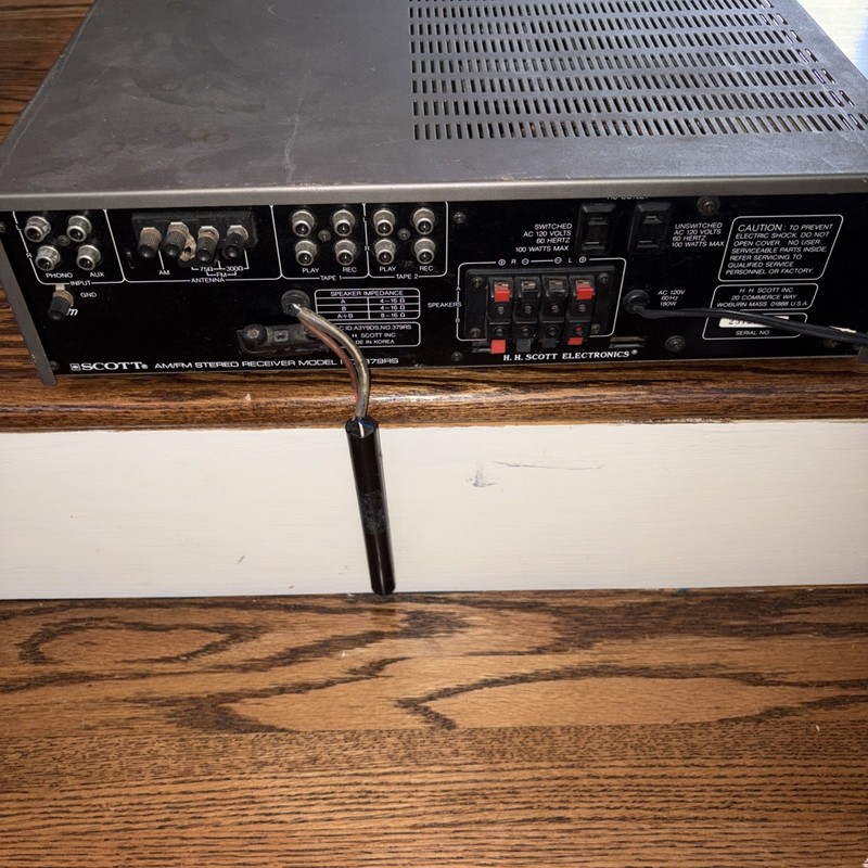 SCOTT 379RS STEREO RECEIVER FULLY WORKING gallery