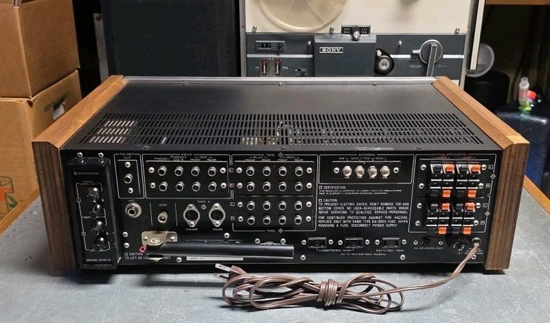 Vintage Kenwood Four Channel Reciever KR-9340. Cleaned, Tested & Works Great! gallery