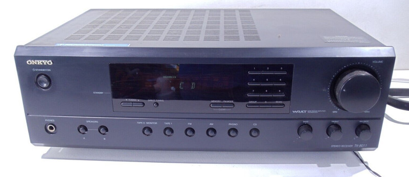Onkyo TX-8011 – 2 Channel AM FM Stereo Receiver System with Phono Input