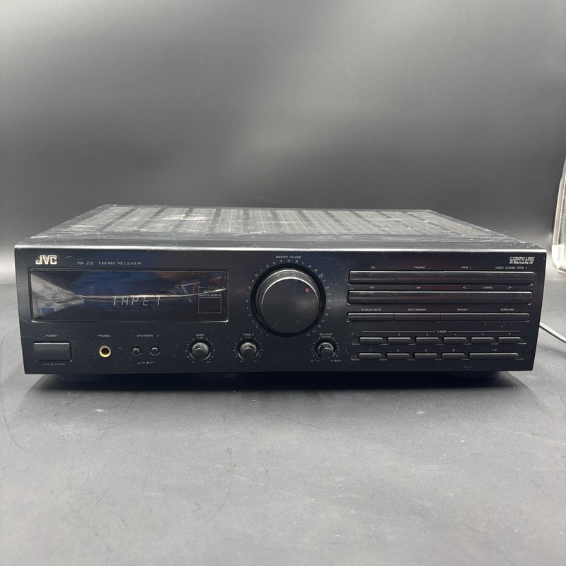 Vintage JVC RX-212 Stereo Receiver Tested ✅