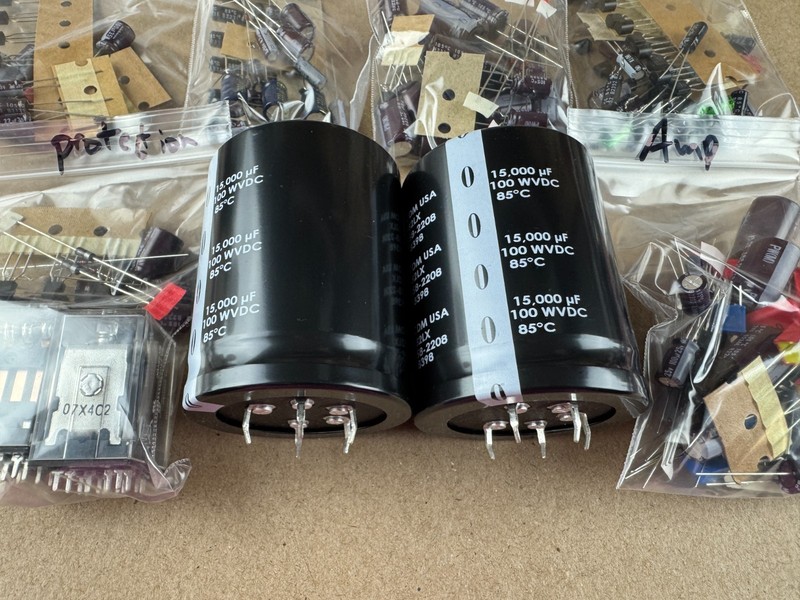 Realistic STA-2100 Complete Rebuild Kit High-Quality Receiver Recap Set gallery