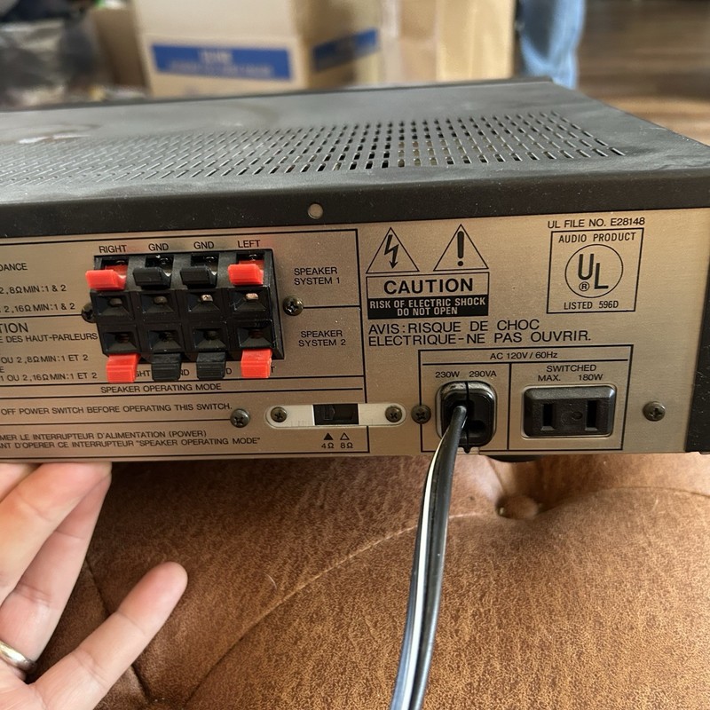 Harman/Kardon hk550 Vxi Receiver – High Voltage High Current For Parts/Repair gallery