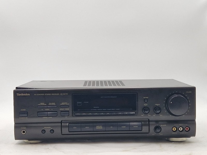 Technics SA-GX170 Stereo Receiver - Working, Scratches, No Remote