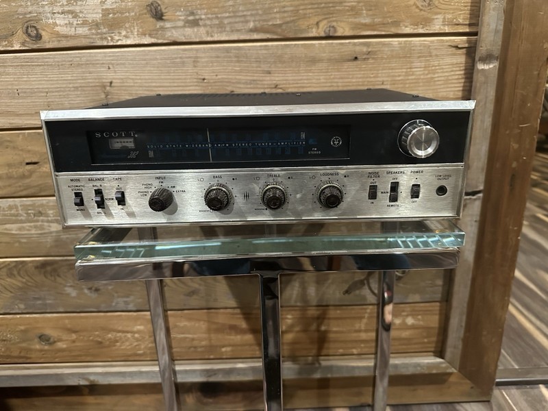Scott 382 B Stereomaster Vintage Hi Fi Receiver Original Fully Tested Working