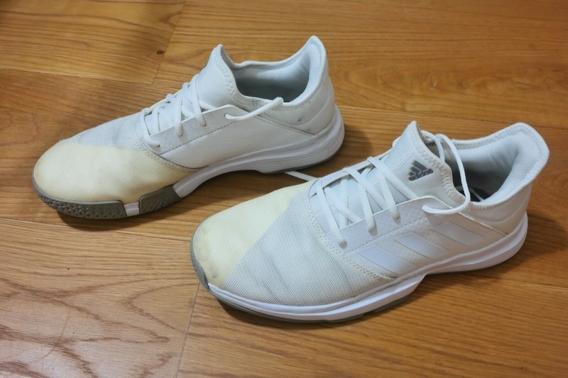 Adidas GameCourt Wide Tennis Shoes (EH2949) – White MEN’s 10 US 43 EU