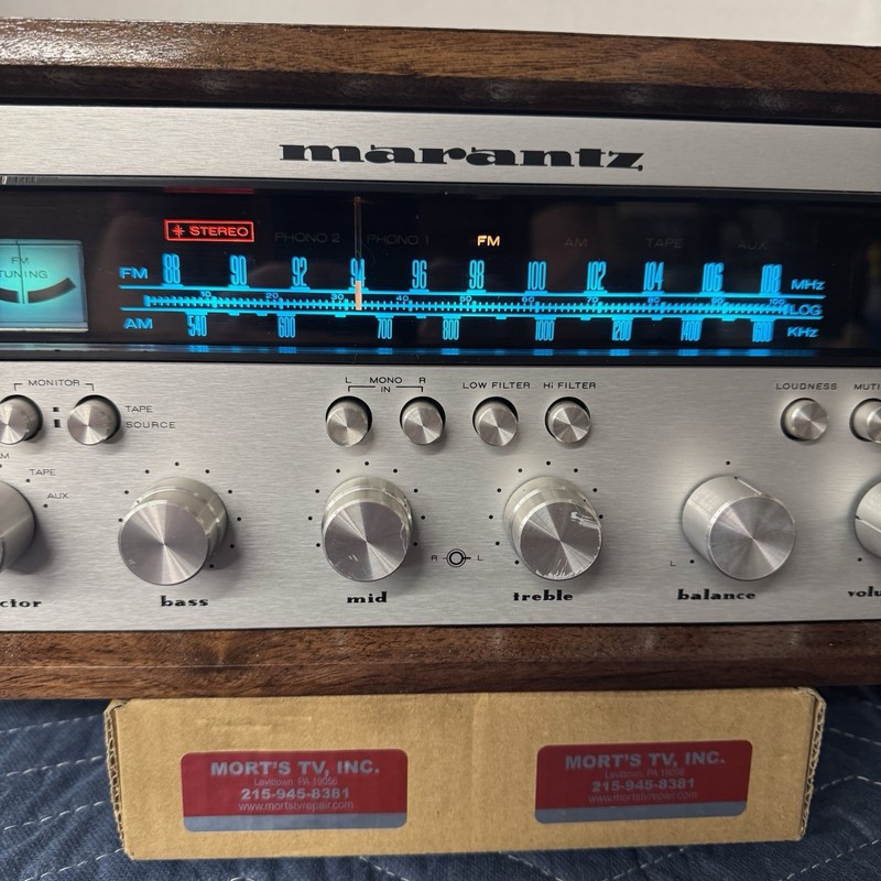 MARANTZ 2270 VINTAGE AM/FM STEREO RECEIVER - SERVICED - CLEANED - TESTED gallery