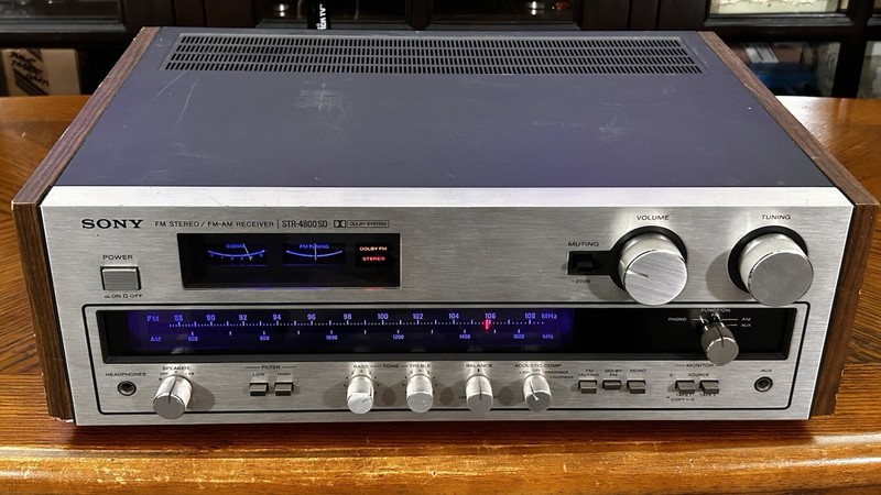 Sony STR-4800 SD FM/AM Stereo Receiver Dolby System sounds Great