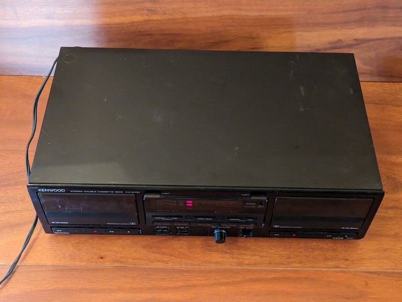 Kenwood KX-W791 Stereo Double Cassette Deck Player See Details gallery