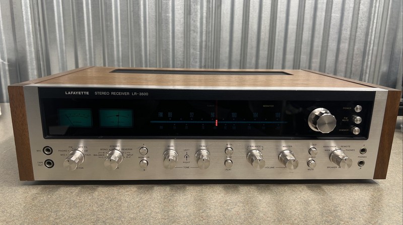 LAFAYETTE LR-3500 STEREO RECEIVER