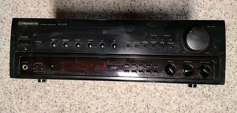 EUC Vintage Pioneer SX-253R Stereo Receiver Phono TESTED gallery