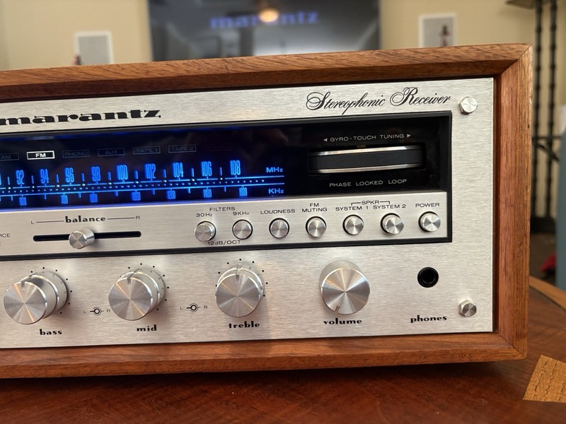 Marantz 2285 Vintage Stereo Receiver Walnut Cabinet Tested Cleaned Excellent gallery