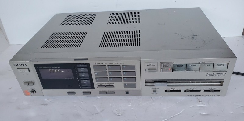 Vintage Sony STR VX300 FM-AM Receiver FM STEREO. Works.
