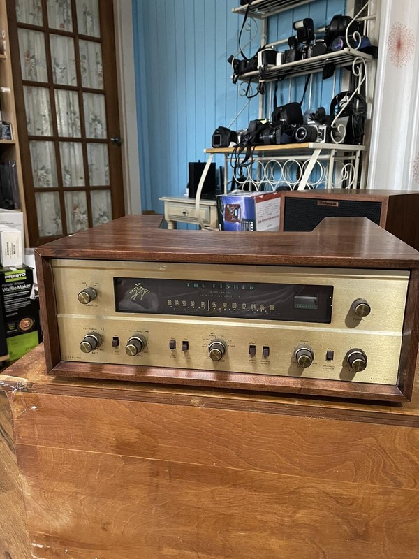 Fisher 500B Tube Stereo receiver amplifier - Tested gallery
