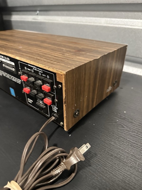 Akai AA-1125 Vintage Stereo Receiver & Tuner Wood Case - Turns On Read gallery