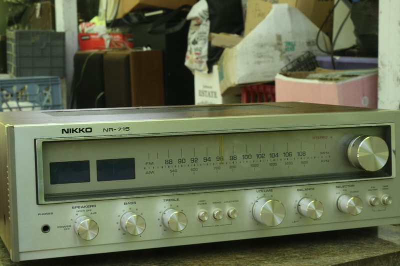 Nikko NR-715 Stereo Receiver w/ Phono, Japan, Very Nice gallery