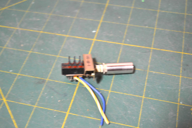 Vintage Pioneer SX-636 Stereo Receiver Parts: FM Muting Switch