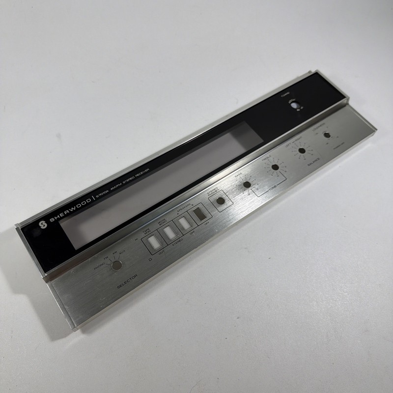SHERWOOD S-7010A Receiver Face Plate Decent Condition