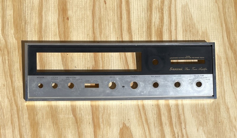 Sansui 2000 Original Faceplate gallery
