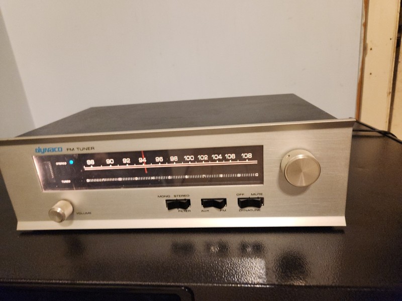 DYNACO Model FM-5 FM MPX Tuner Receiver Works includes manual gallery