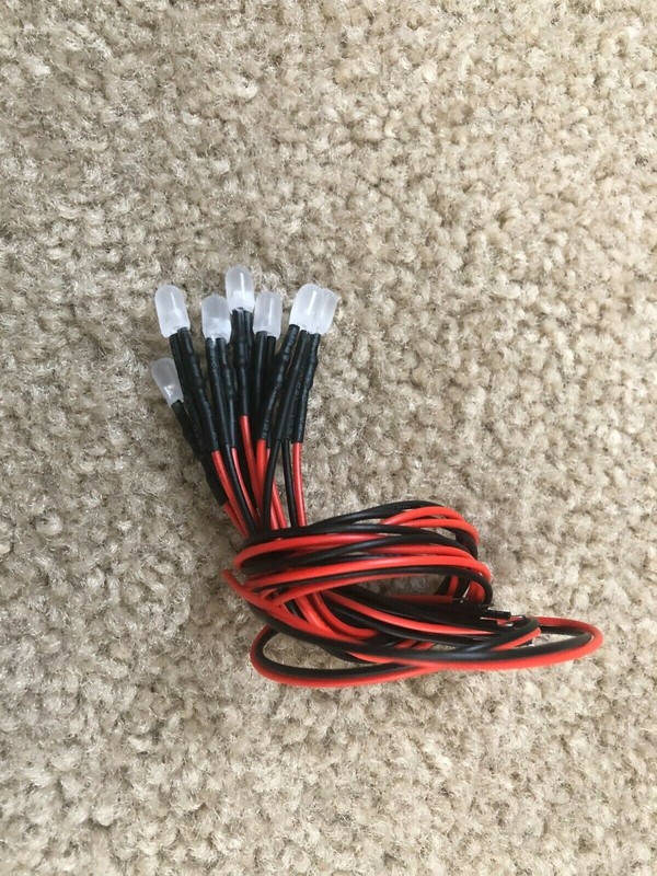 6 LED lamps for vintage Scott 350R/ 350RL/ 370R /370RL receiver.