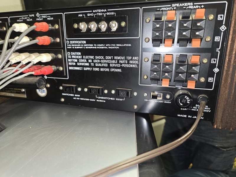 Vintage Kenwood KR 9940 Four Channel Receiver Works Great gallery