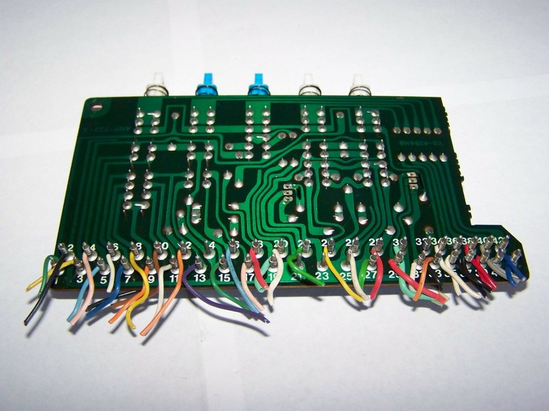 Pioneer SX-1280 Push Button Function Assembly GWS-133 gallery