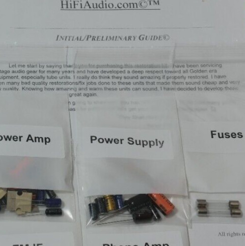 Marantz 2250 power supply capacitors transistors diodes cover kit