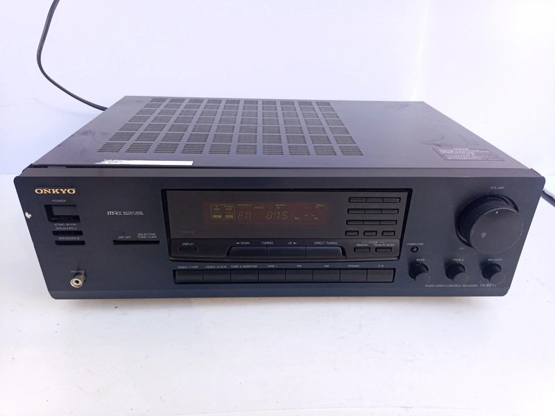 *UNTESTED BUT POWERS ON* ONKYO TX-8511 AUDIO VIDEO AV CONTROL RECEIVER 120W ^
