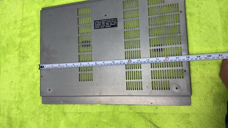 OEM YAMAHA CR 640 RECEIVER METAL BOTTOM COVER PLATE SEE PICS 🔥🔥 gallery