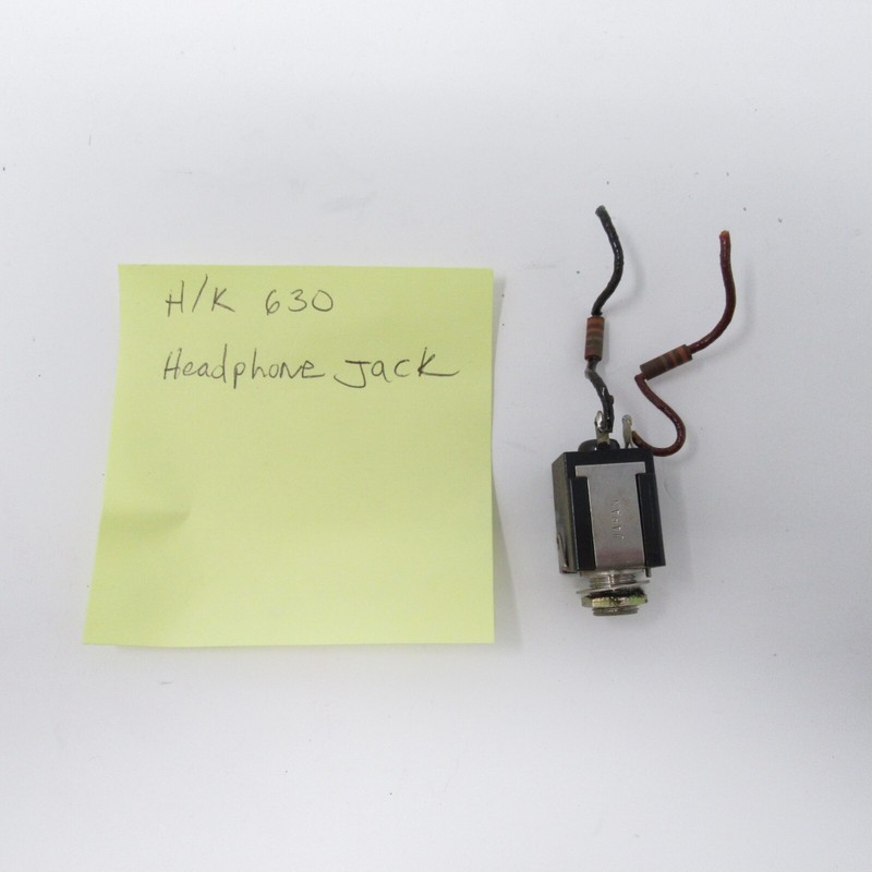 Harman Kardon 630 Headphone Jack Vintage Original Part gallery
