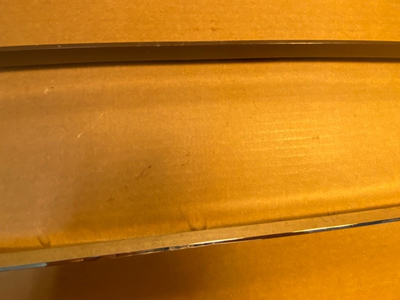 Metal Frame for Faceplate from Kenwood KW-50 Tube Receiver Parts gallery
