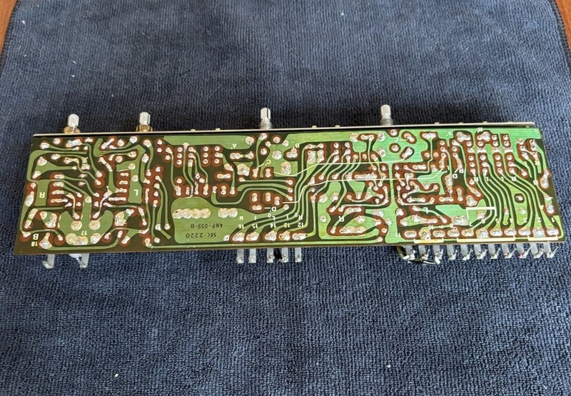Pioneer SX-727 Stereo Receiver Tone Control Board With All Controls gallery