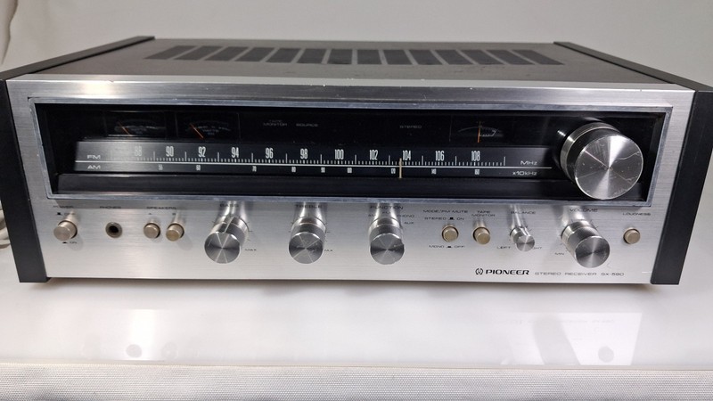 PIONEER SX-590 VINTAGE STEREO RECEIVER