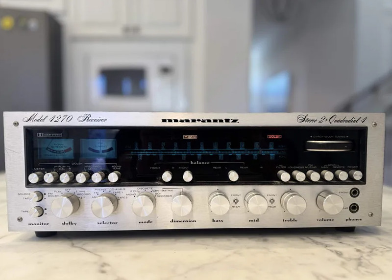 Marantz 4270 Vintage Quadraphonic Receiver – Tested Working – Read Description