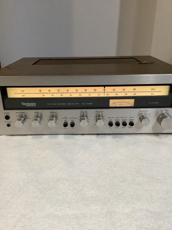 Vintage Technics by Panasonic SA-5350 FM/AM Stereo Receiver