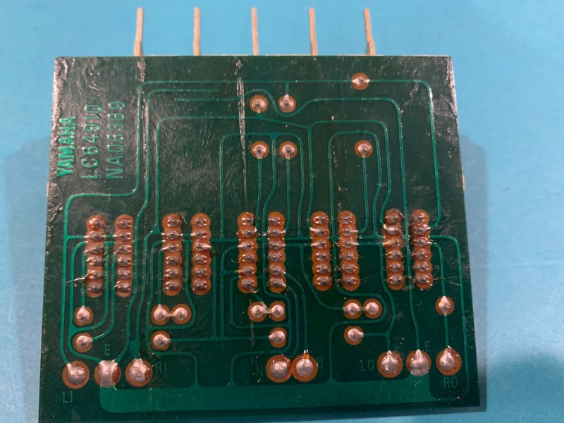 Yamaha CR-1000 Stereo Receiver - Mode Switch Circuit Board gallery
