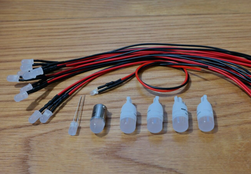 Pioneer SX-1050 RECEIVER replacement LED lamps kit front panel bulb lights
