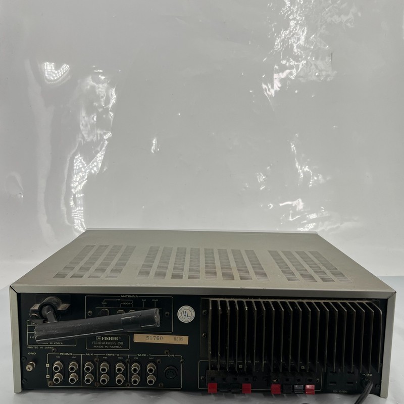 FISHER RS-270 STUDIO STANDARD STEREO RECEIVER FOR PARTS gallery