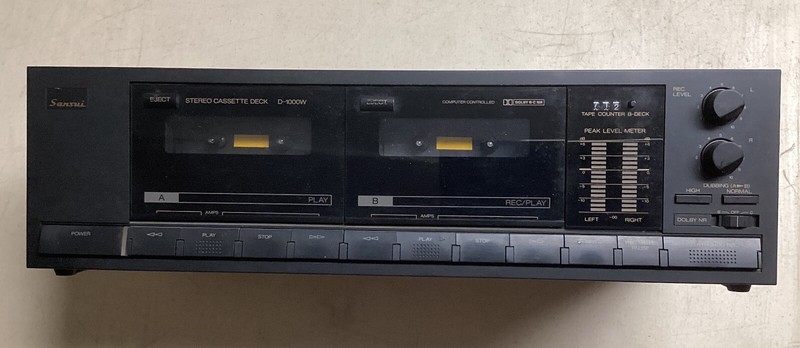 Sansui B-3000 , C-1000 , T-1000 , D-1000W/CDV-1000 REMOTE, MANUALS / CONNECTORS