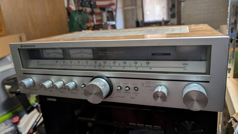 Vintage Kenwood Stereo Receiver Model KR-4010 - AS-IS gallery