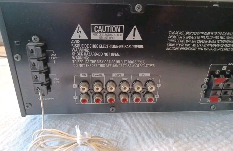 Sherwood AM/FM Receiver RX-4105 works (see video) gallery