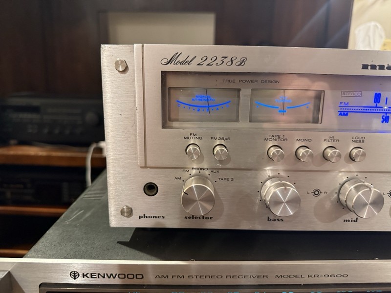 Marantz 2238B Stereo Receiver. PRO Serviced. Clean, Excellent. New LEDs. gallery