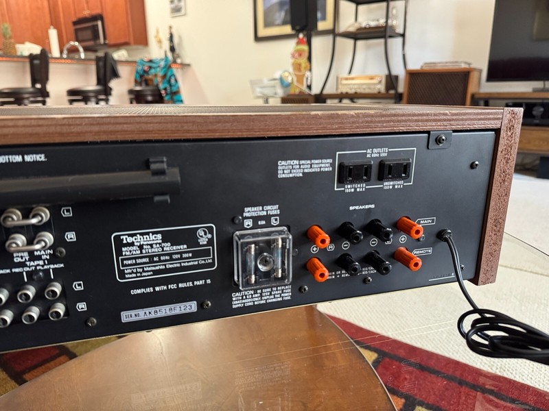 vintage stereo receiver technics sa-700 gallery
