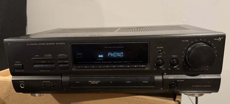 Technics SA-GX170 Vintage Stereo Receiver TESTED WORKING